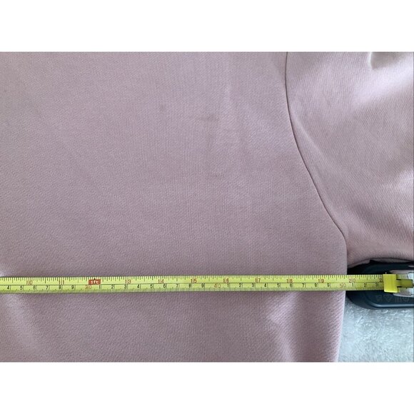 Varley Weymouth Open Tie Back Long Sleeve Sweatshirt Size Medium Dusty Pink - Picture 4 of 14